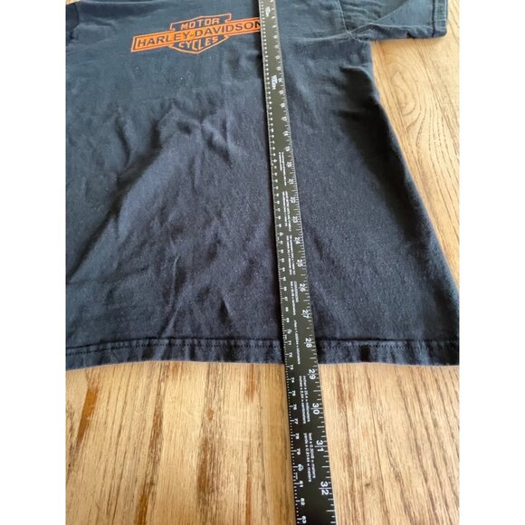Gildan Harley-Davidson Motor Cycles Graphic T-Shirt Adult L Black - Picture 5 of 6